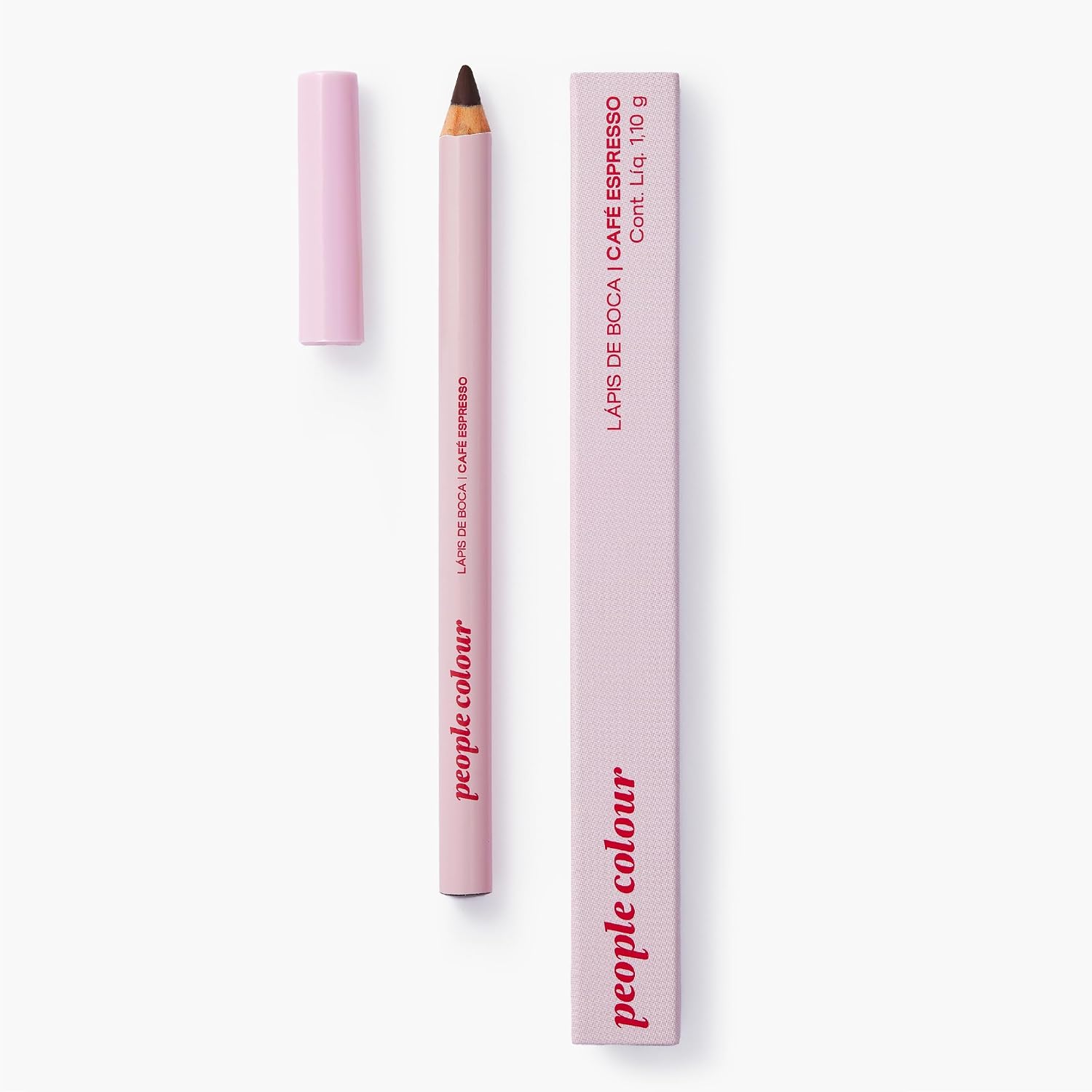 Lápis Labial Soft Matte Marrom Marcante Vegano Hidratante Simple Organic - Imagem 3