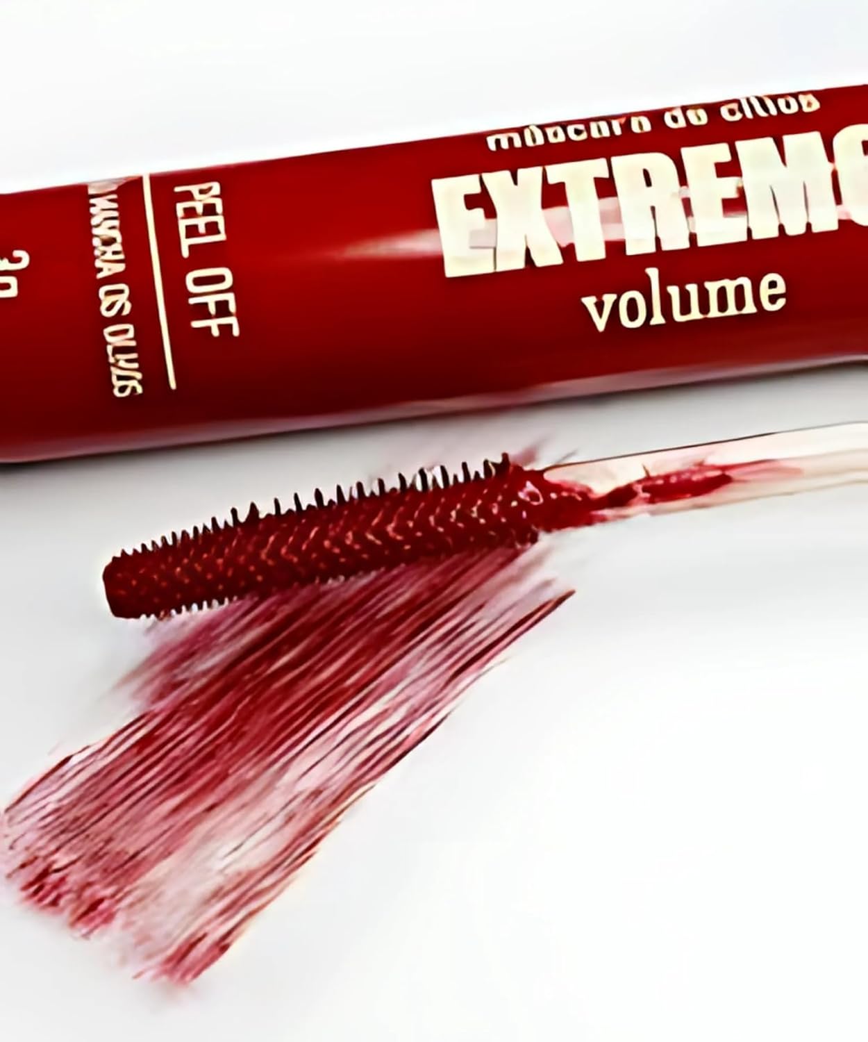 Máscara de Cílios Bordô Peel Off Extremo Volume Rímel Vinho | Maquiagem para os Olhos - Imagem 7