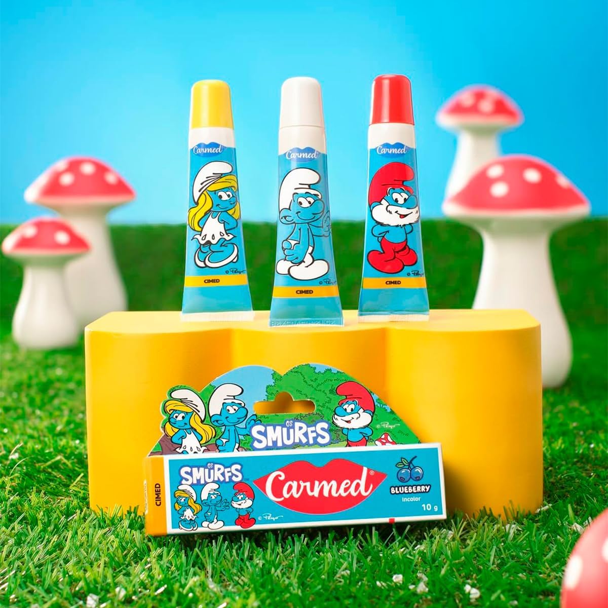 Carmed – Hidratante Labial Smurfs 10g - Imagem 3