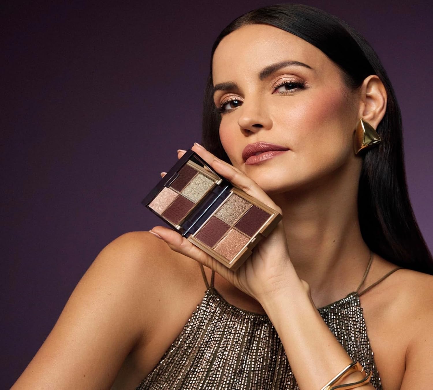 Paleta De Sombras Quarteto Turbo Eudora Make 8G - Imagem 5