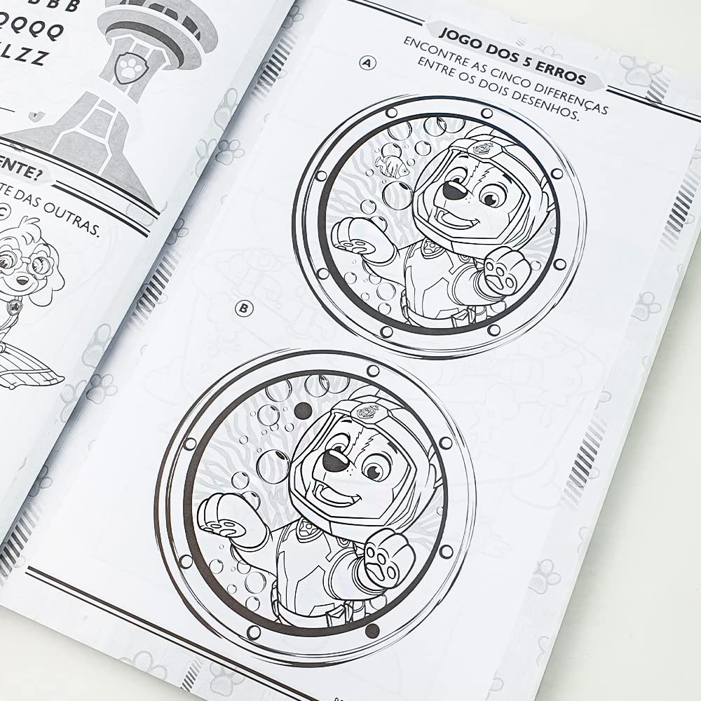 Patrulha Canina - 365 Atividades e Desenhos para Colorir: Atividades e desenhos para colorir - Imagem 4