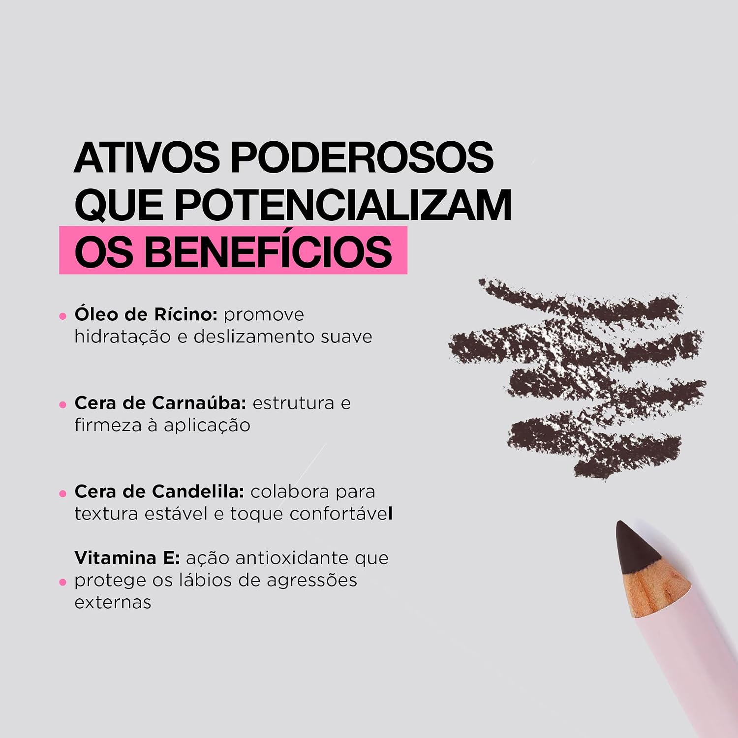 Lápis Labial Soft Matte Marrom Marcante Vegano Hidratante Simple Organic - Imagem 7