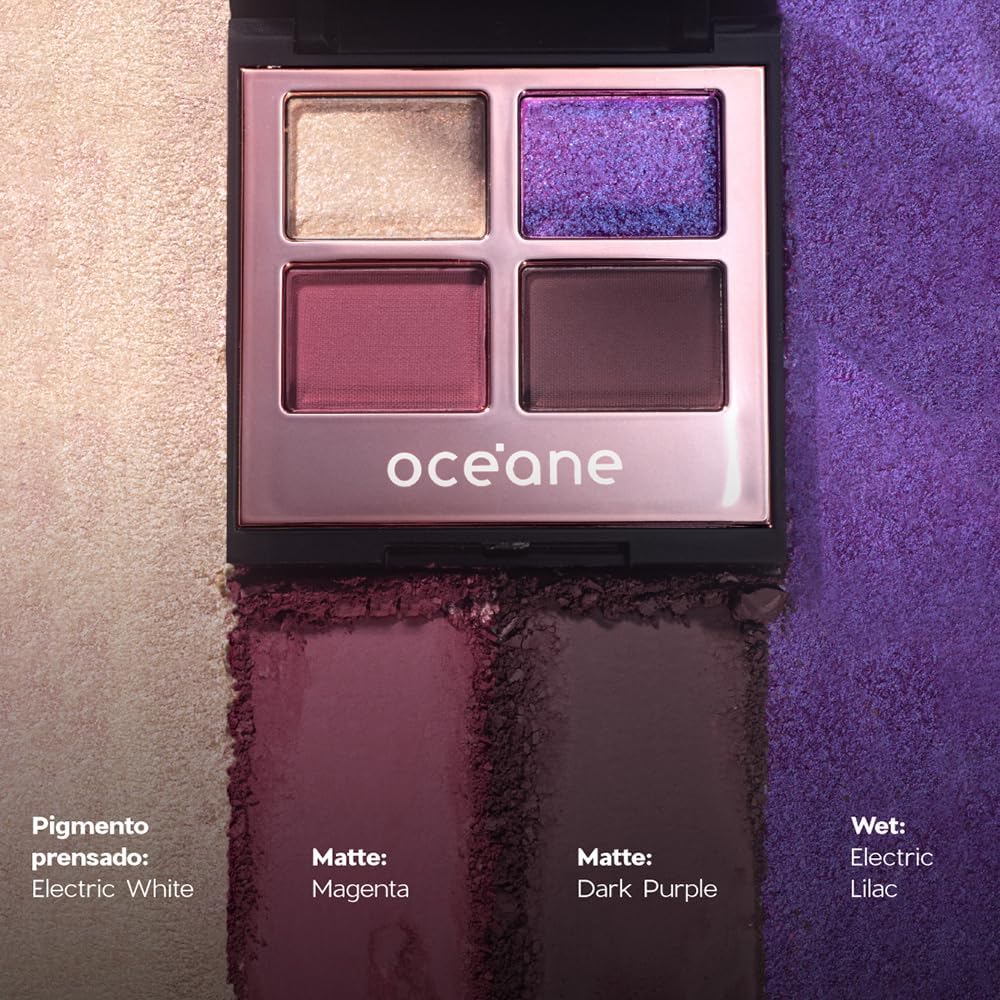Océane Oceane Paleta De Sombras - Eyeshadow Palette Night Glam Océane Edition 4,5G - Imagem 5