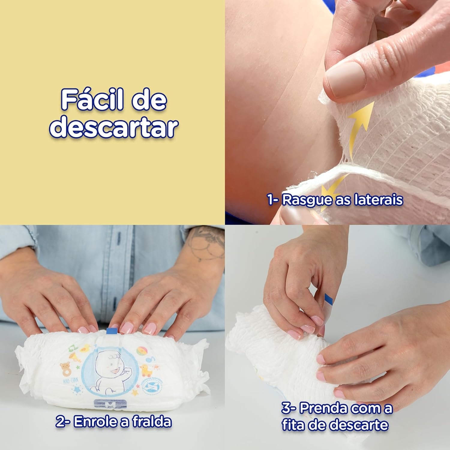MamyPoko Fralda-Calça Dia&Noite Xg 42 Unidades - Imagem 8