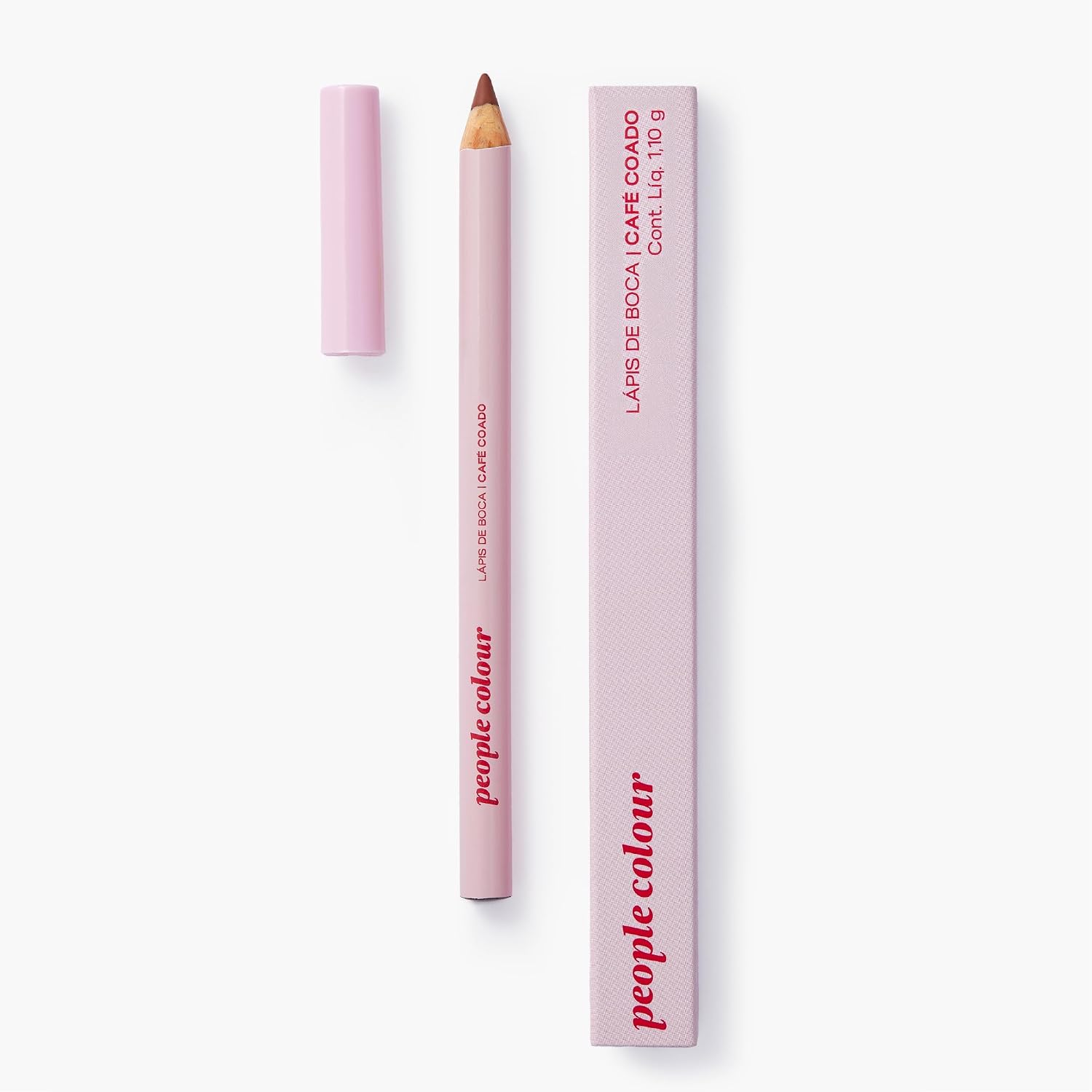 Lápis Labial Soft Matte Marrom Nude Vegano Hidratante People Colour - Imagem 3