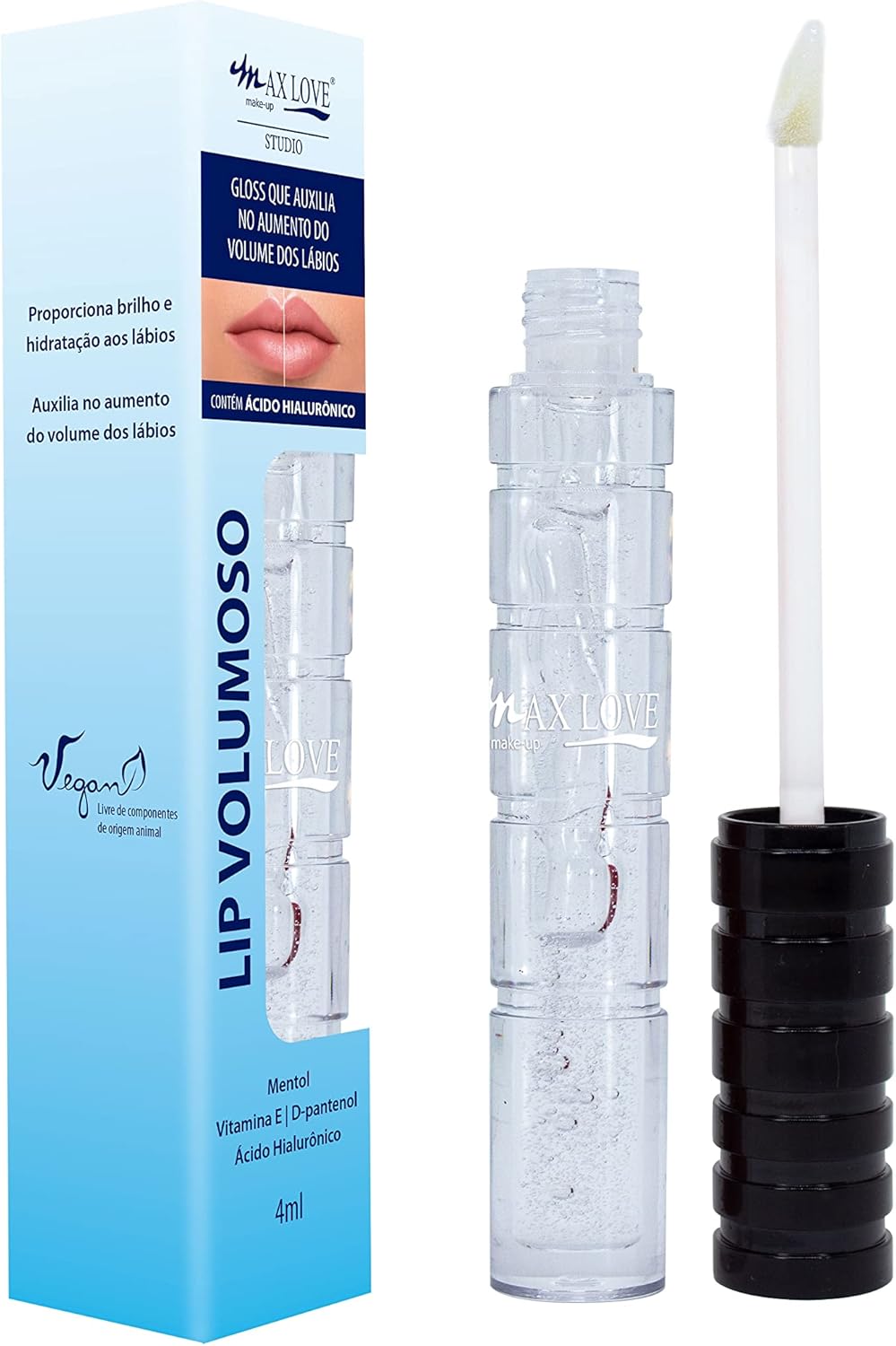 Max Love Lip Volumoso - 1 Labios Gigantes Incolor
