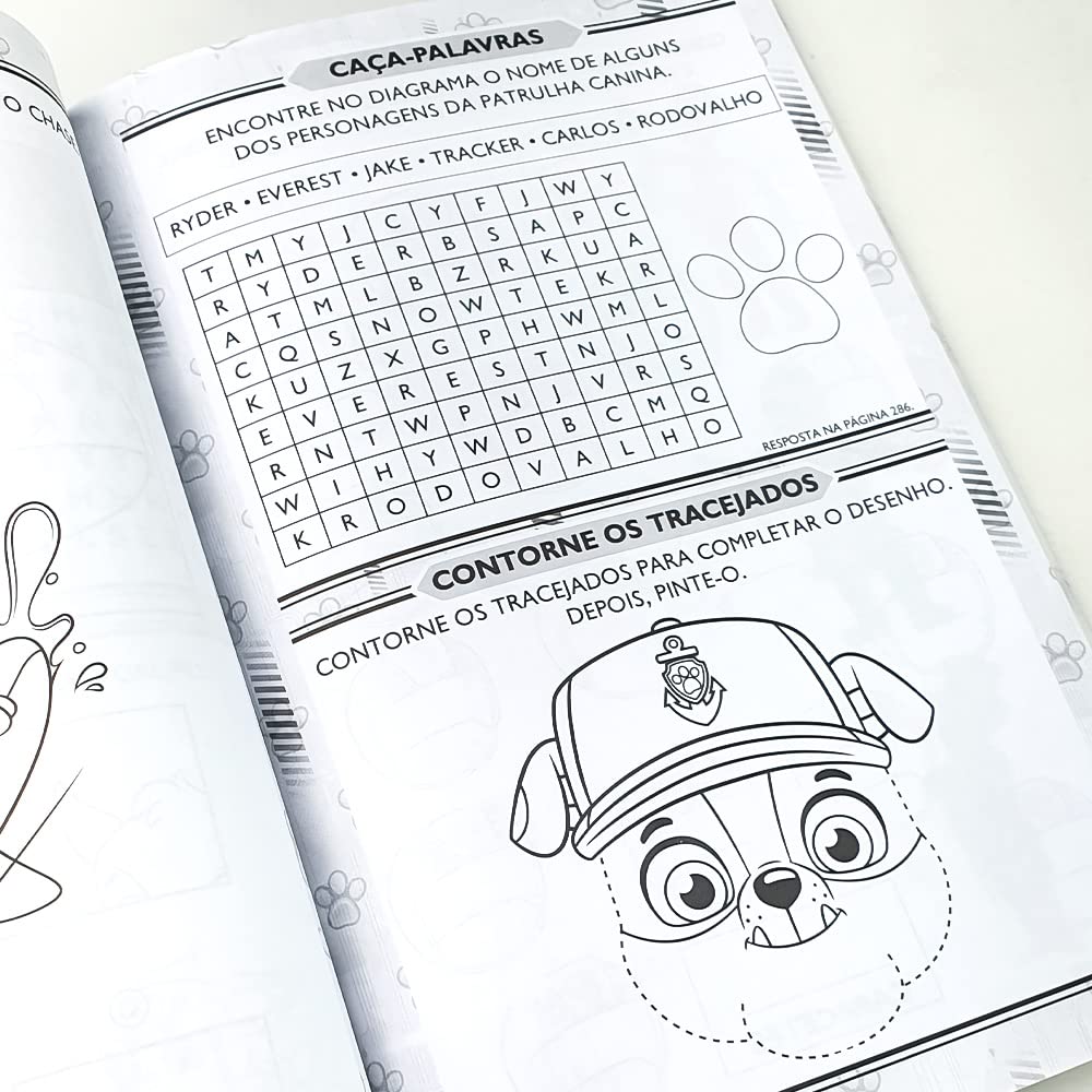 Patrulha Canina - 365 Atividades e Desenhos para Colorir: Atividades e desenhos para colorir - Imagem 5