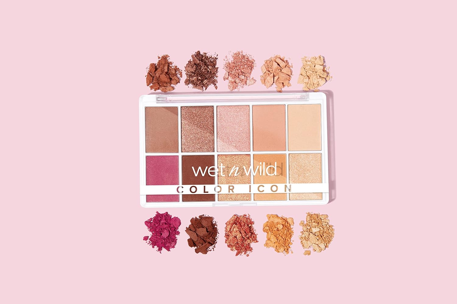 Paleta de Sombras - Color Icon 10 Pan Eyeshadow Palette - Hearts e Sol - Imagem 5