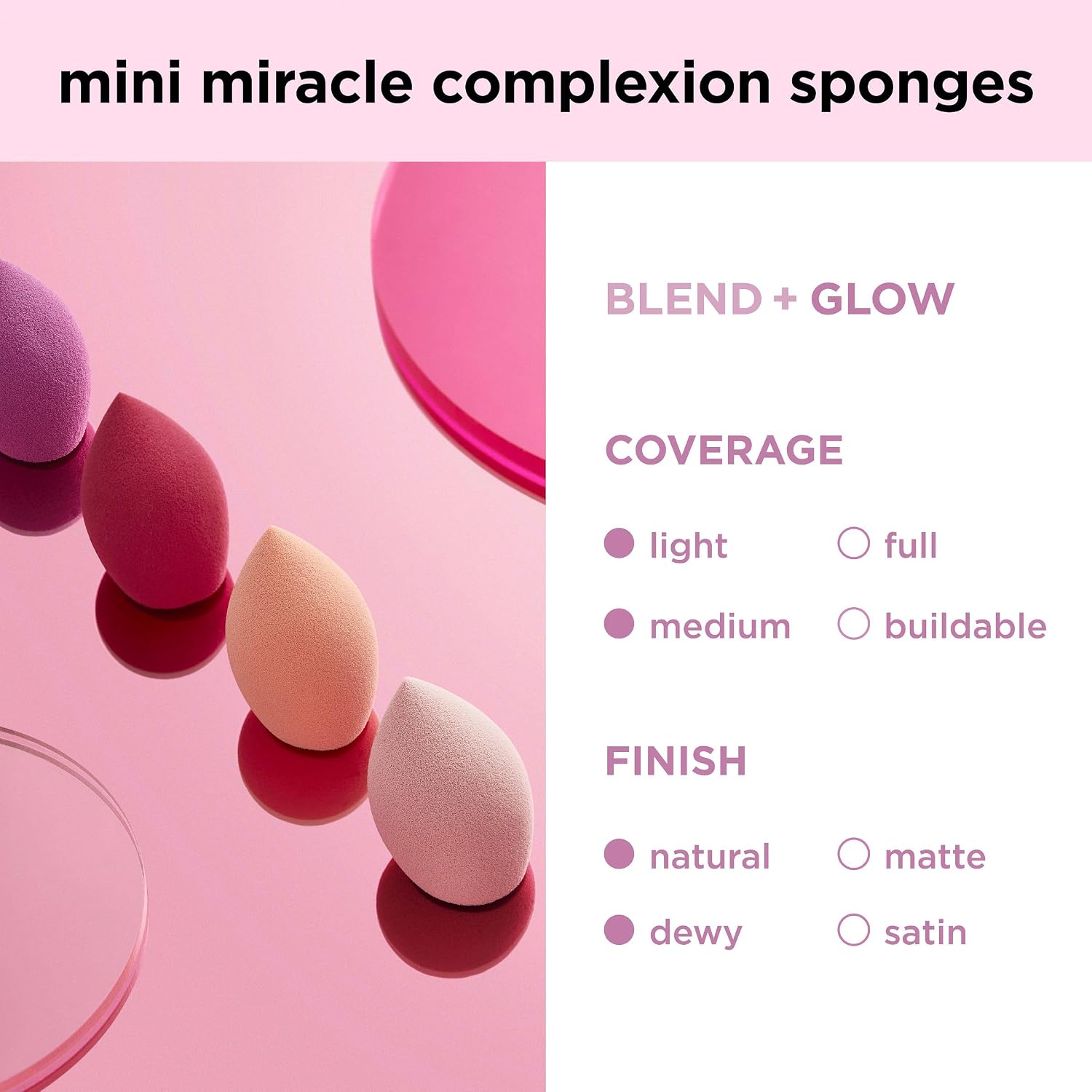 Real Techniques - Mini Esponjas para Maquiagem - Imagem 7