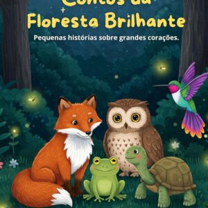 Contos da Floresta Brilhante: Pequenas histórias sobre grandes corações (Livro Infantil)