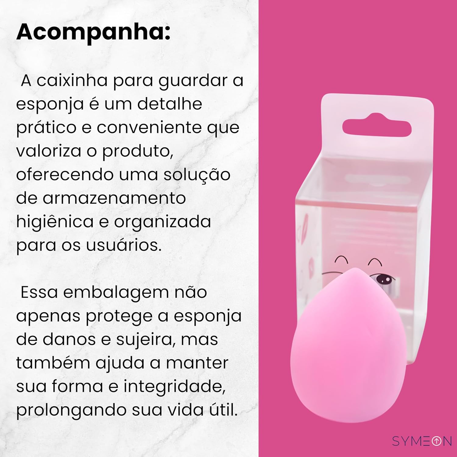 Kit 12 Esponja De Maquiagem Facial Espuma Beauty Blender Para Base Corretivo Pó Contorno Multicolorido - Imagem 5