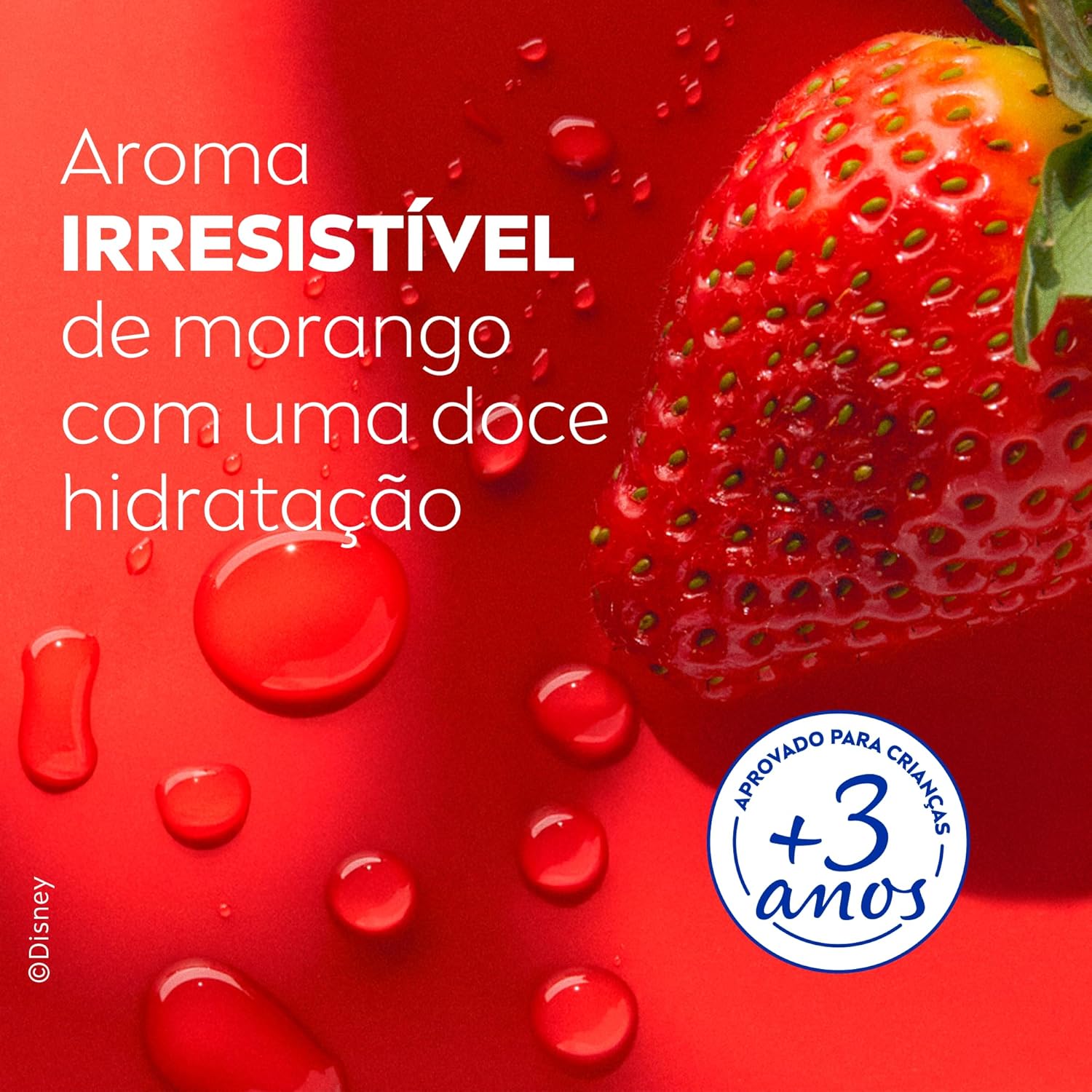 NIVEA Hidratante Labial Morango Silvestre Ed. Limitada Rapunzel Disney® Princesa 4,8g, Hidratação Intensa 24h, Cor Suave, Brilho Delicado, Manteiga de Karité - Imagem 4