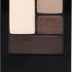 Maybelline New York Expert Wear Eyeshadow Quads, Autumn Coppers, 0.17 Ounce