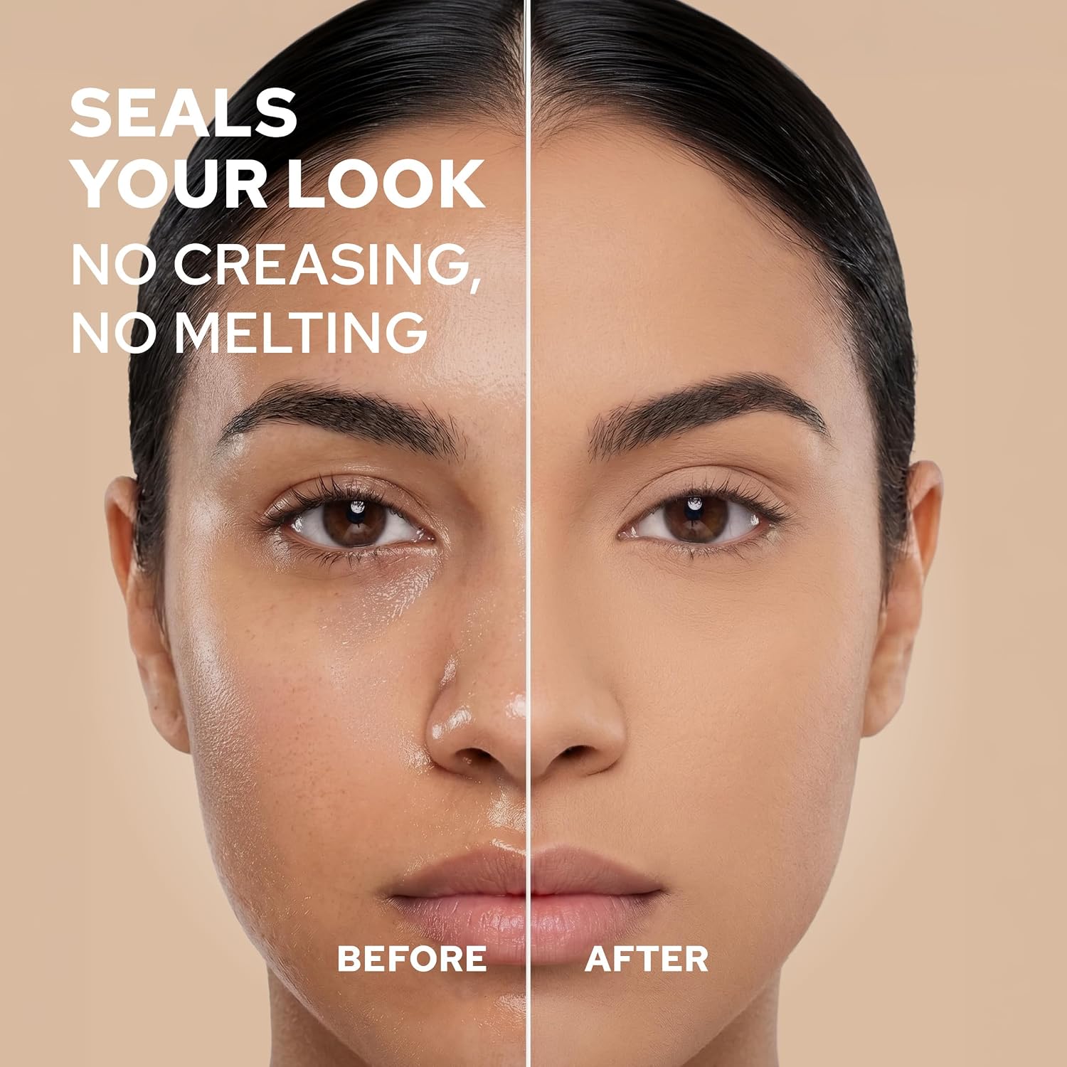 Pó fixador translúcido Dermacol Invisible Fixing Powder, acabamento matte, à prova de toque, para pele oleosa e outros tipos de pele, pó solto com esponja aplicadora, sem perfume, 13,5 g – LIGHT - Imagem 6