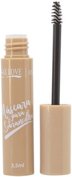 Máscara para Sobrancelhas e Cílios Max Love: Multifuncional Cor 30 Clara, 3,5ml para Definir e Realçar