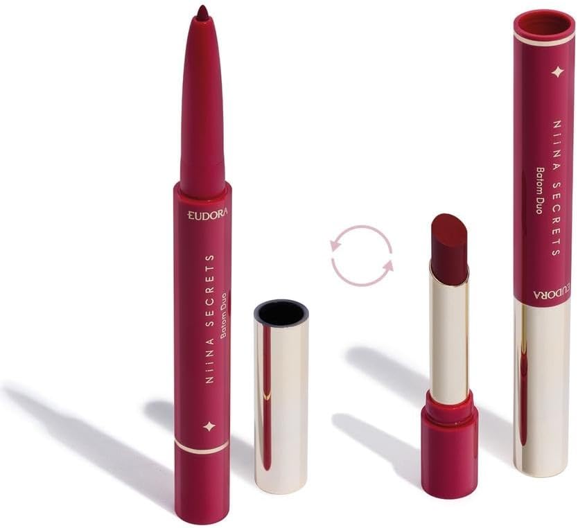 Niina Secrets Perfect Match Batom Duo Avelã 1,65g - Imagem 6