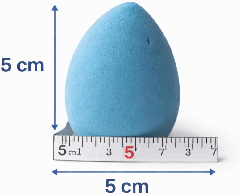 Kit 6 Esponjas de Maquiagem Formatos Variados Beauty Blender Coloridas - Imagem 4