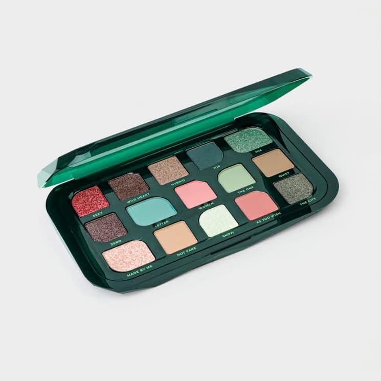 Paleta de Sombras Jade Glow para Olhos 18,65g