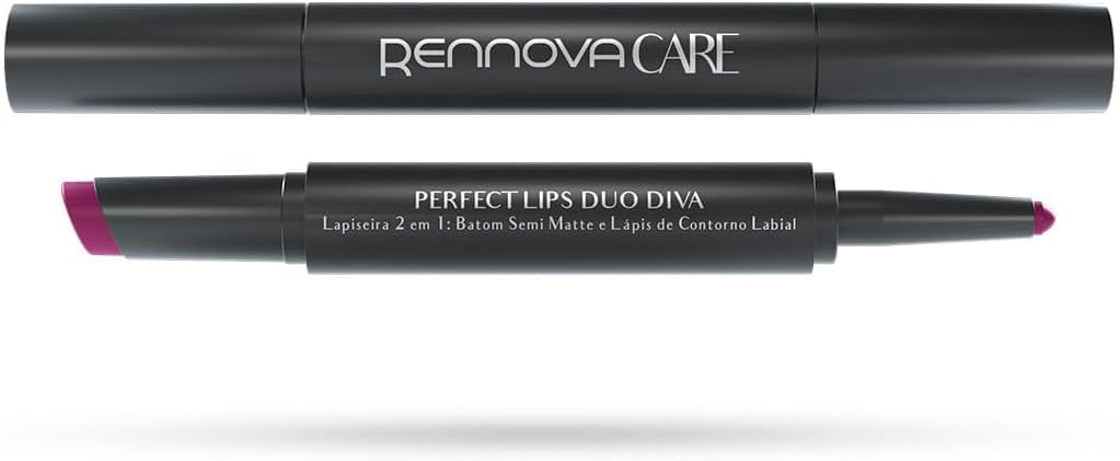 Perfect Lips - Lapiseira Duo: Batom Semi Matte + Lápis de Contorno (Diva)