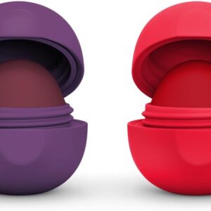 Beta Hidratante Labial com Cor - Vermelho Rubi 9,5g + Roxo Ametista 9,5g