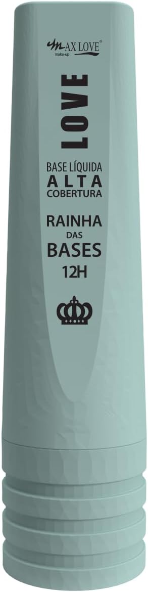 Base Líquida Max Love Alta Cobertura - Efeito Matte, Longa Duração 12 Horas, Cor 608 - Rainha Das Bases - Imagem 3