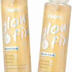 Setting Spray Glow Gold Dapop: Bruma Fixadora de Maquiagem com Radiância Deslumbrante e Fixação Duradoura