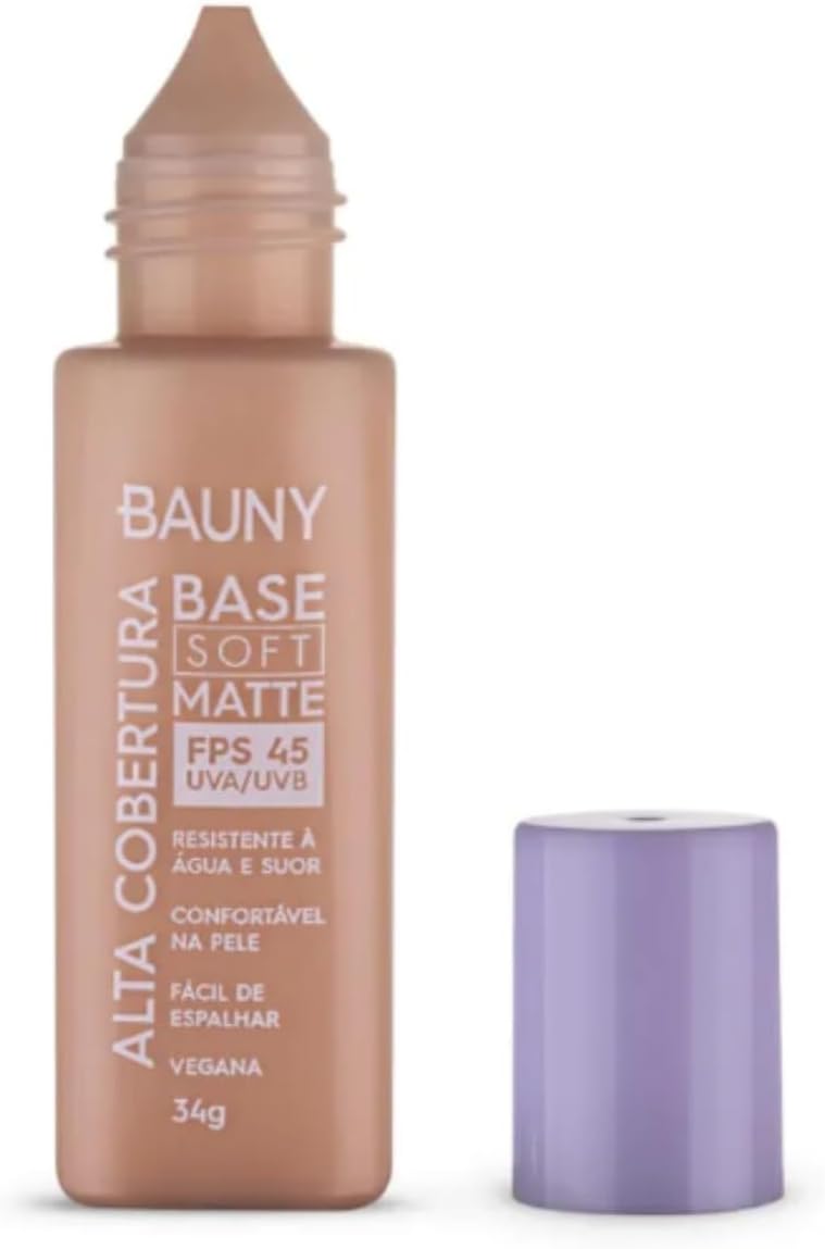 Base Alta Cobertura Soft Matte Cor 050 Bauny 34g - Imagem 3