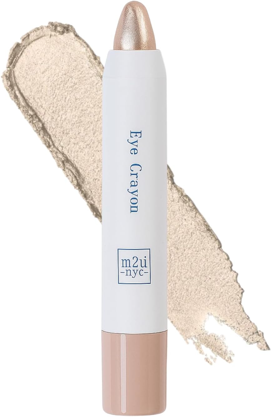 M2U NYC Eye Crayon, Eyeshadow Stick (Champagne)