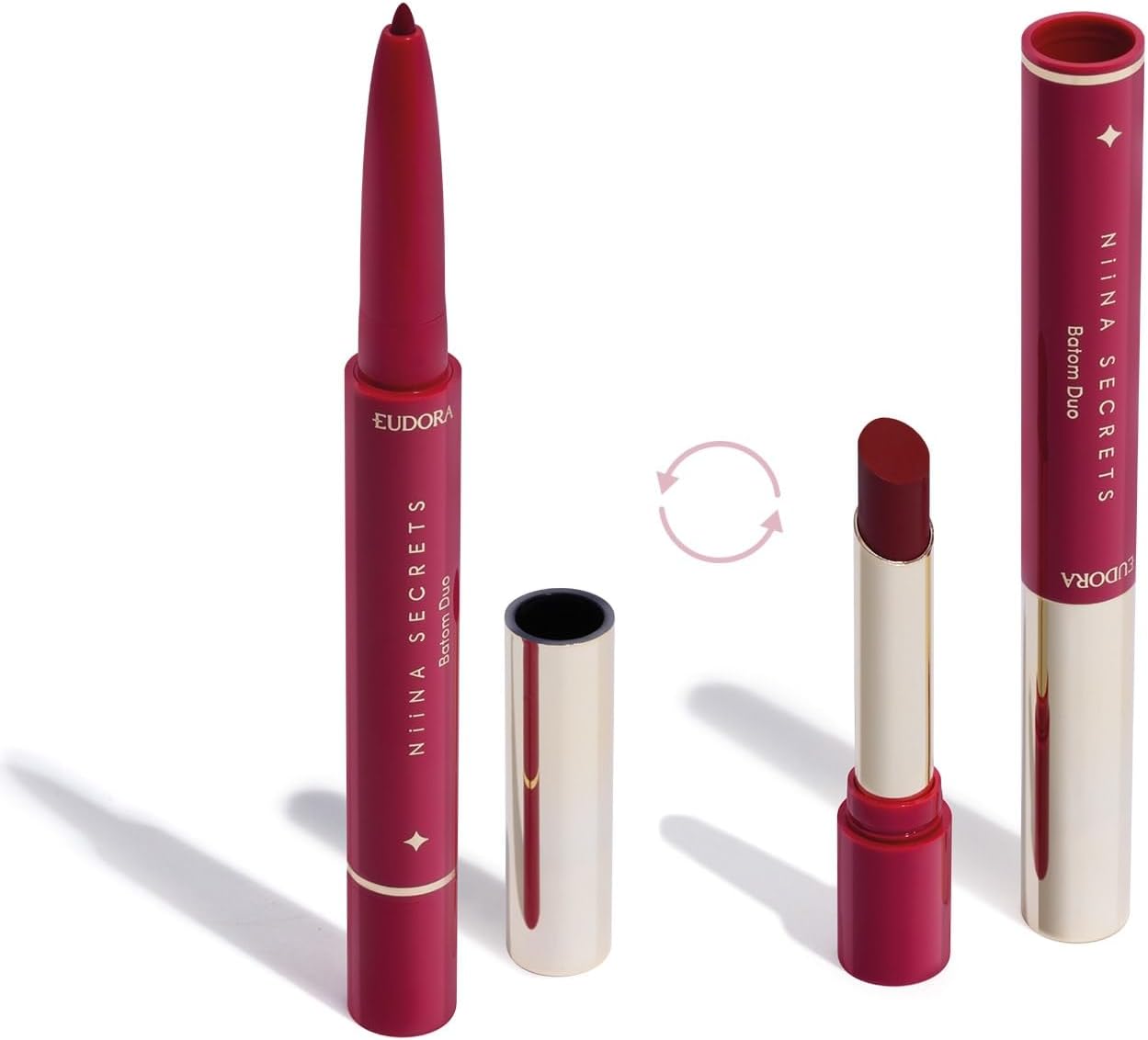 Niina Secrets Perfect Match Batom Duo Avelã 1,65g - Imagem 4