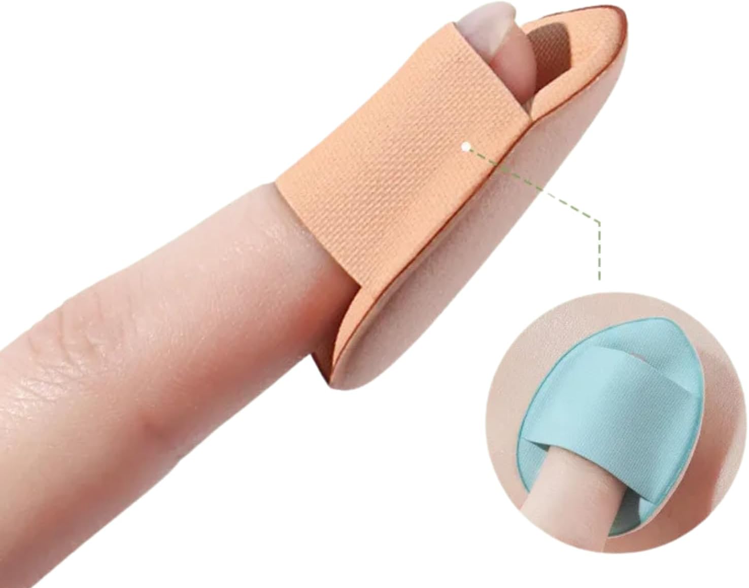 Kit com 6 Mini Esponjas de Maquiagem para Base, Corretivo, Pó, Formato Gota, Ideal para Contorno e Áreas de Difícil Acesso, Toque Suave e Macio - Imagem 7