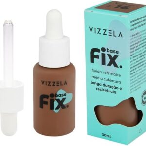 Base Líquida Soft Matte Fix Vizzela 16 30ml
