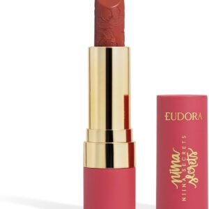 Eudora Niina Secrets Soft Petals Batom Vermelho Romântico 3,8g