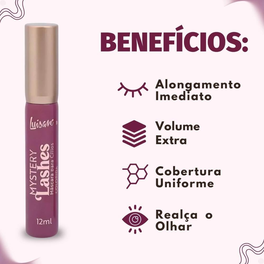 Mystery Lashes B - Cor Vinho - Imagem 2