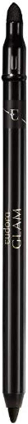 Eudora Glam Lápis Kajal com Esfumador Preto Absoluto 1,1g
