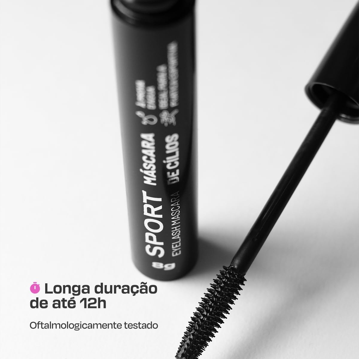 Máscara de cílios Sport Eyelash Mascara preta 8g - Imagem 3