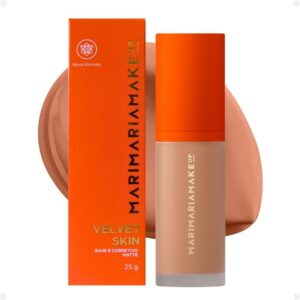 Base/Corretivo Mat Velvet Skin - Caramelo Mari Maria