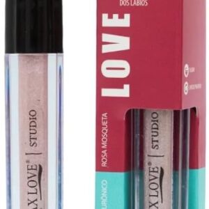 Gloss Labial Max Love Lip Volumoso 3 em 1 Cor 313 - Brilho Intenso, Hidratação e Volume Extra