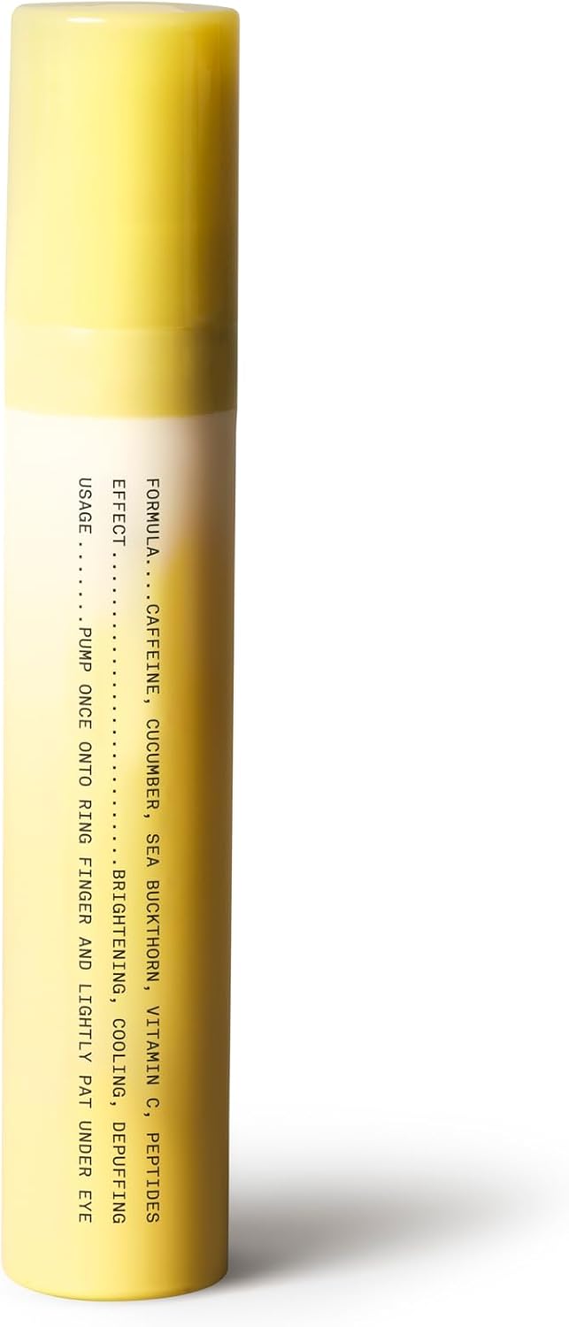 Hawthorne Creme de olhos clareador masculino para olheiras. Tratamento sob os olhos para homens. Reduza o inchaço, bolsas oculares e rugas com cafeína natural, pepino, peptídeos e vitamina C. 8,5 g - Imagem 7