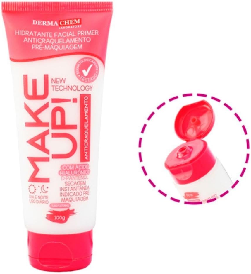 Hidratante Facial Primer Anticraquelamento Pré Make 100g - Imagem 2