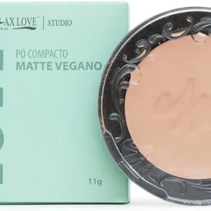 Pó Compacto Matte Max Love - Vegano, 11g - Controla Oleosidade, Textura Fina - Cor 59