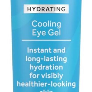 No7 HydraLuminous+ Gel refrescante sob os olhos - Gel hidratante para os olhos para suavizar a secagem, linhas finas com ácido hialurônico e vitamina B3 niacinamida - revela uma pele visivelmente mais