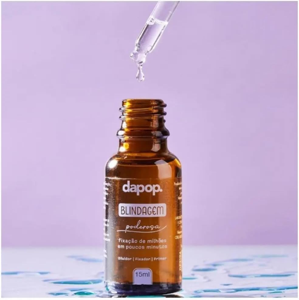 Dapop Fixador de Maquiagem Blindagem Poderosa 15ml