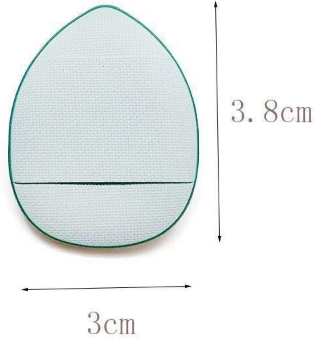 Kit com 6 Mini Esponjas de Maquiagem para Base, Corretivo, Pó, Formato Gota, Ideal para Contorno e Áreas de Difícil Acesso, Toque Suave e Macio - Imagem 3