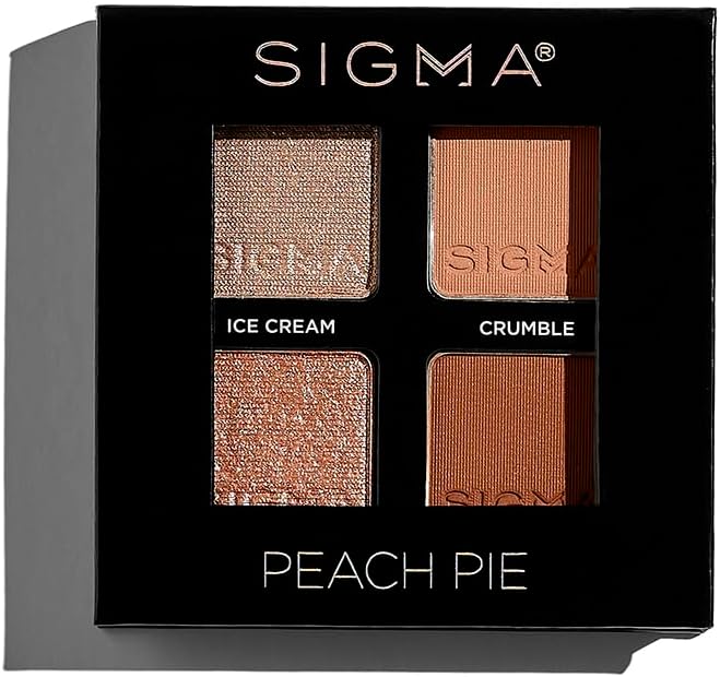 Sigma Beauty Paleta De Sombras Quad Eyeshadow Palette – Maquiagem Eyeshadow Quad Com Uma Fórmula Suave E Amanteigada E Sombras Que Podem Ser Construídas E Misturadas Para Um Visual Impecável, Projet - Imagem 5
