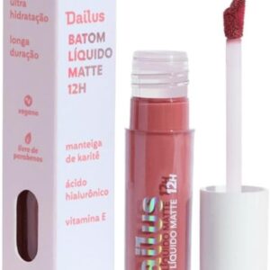 BATOM LIQUIDO DAILUS MATTE 12H COR NUDE 5ml