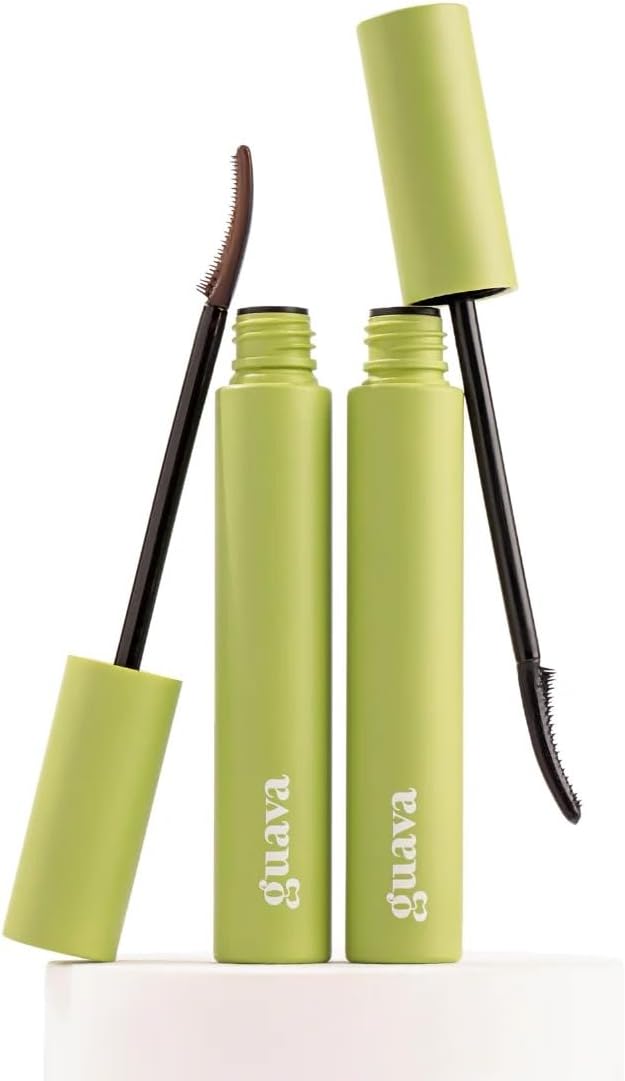 Máscara De Cílios Rímel Guava Tubing Alonga e Cuida Aplicador Curvado Sem Grumos Fácil Remoção Preto - Imagem 7