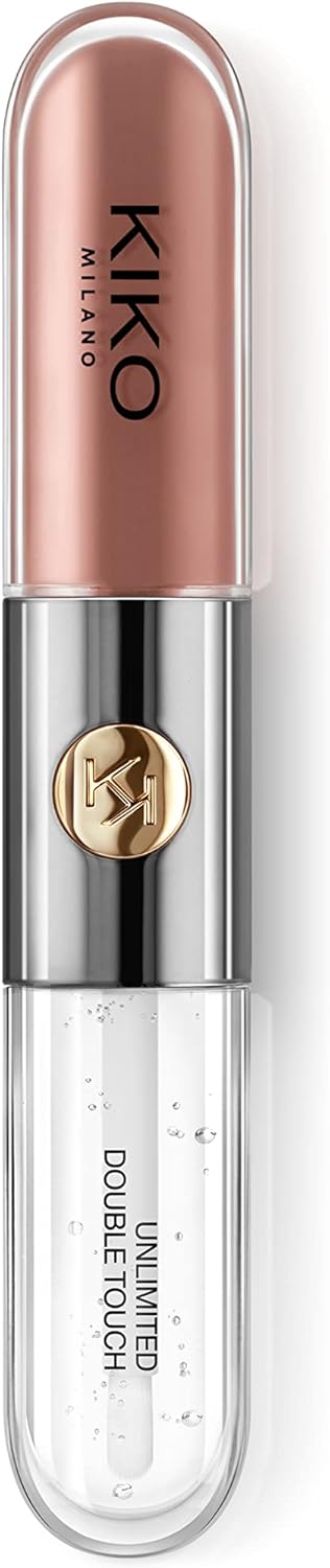 KIKO MILANO, Unlimited Double Touch, Batom e Gloss Incolor, Cor - Imagem 3