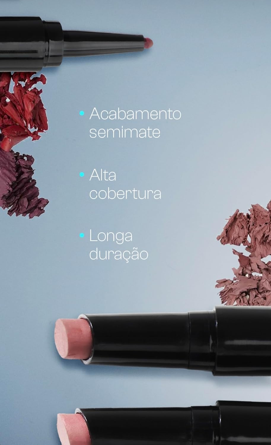 Perfect Lips - Lapiseira Duo: Batom Semi Matte + Lápis de Contorno (Diva) - Imagem 6