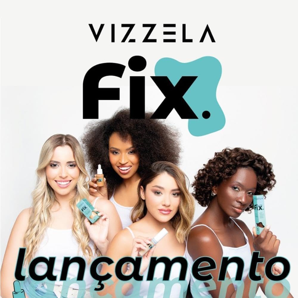 Base Líquida Soft Matte Fix Vizzela 16 30ml - Imagem 2