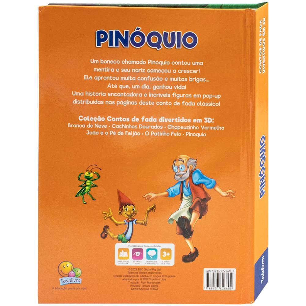 Contos de Fada Div. em 3D: Pinóquio - Imagem 2